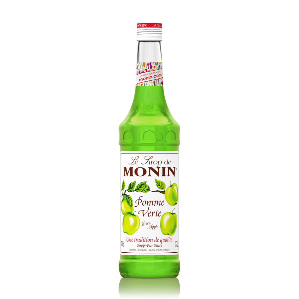 monin green apple syrup Krema